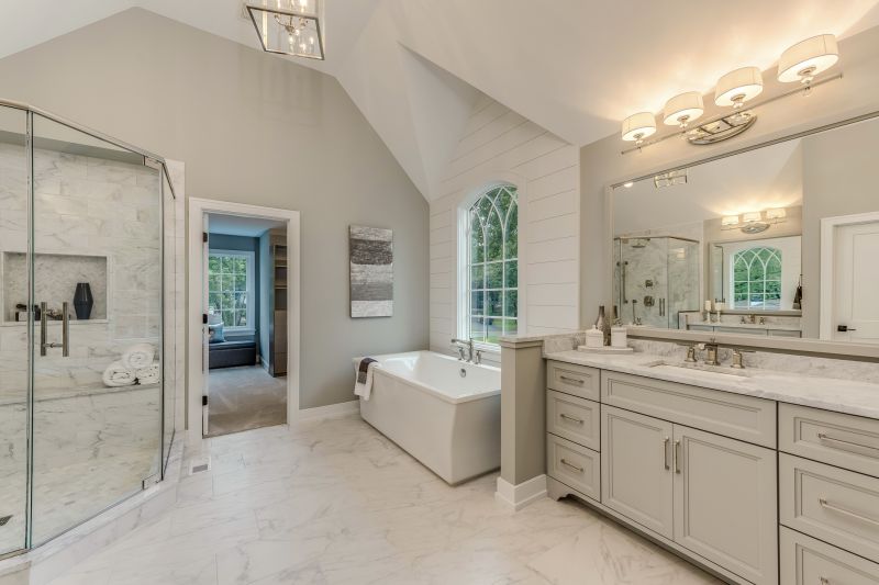 Elegant Tub and Vanity Combo