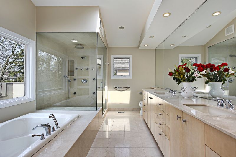 Luxurious Shower Area